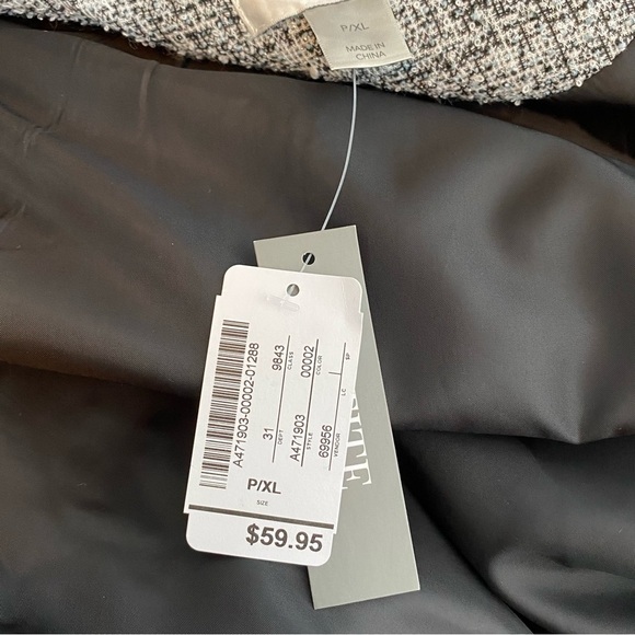 Christopher & Banks Sparkle Tweed Vest - Picture 13 of 13